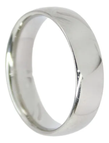 comprar Anillo Acero Quirúrgico Alianza Liso Hombre Unisex Adcesorio