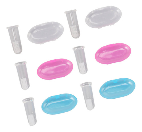 Cepillo De Dientes Para Recién Nacidos, 6 Piezas, Seguro Y S