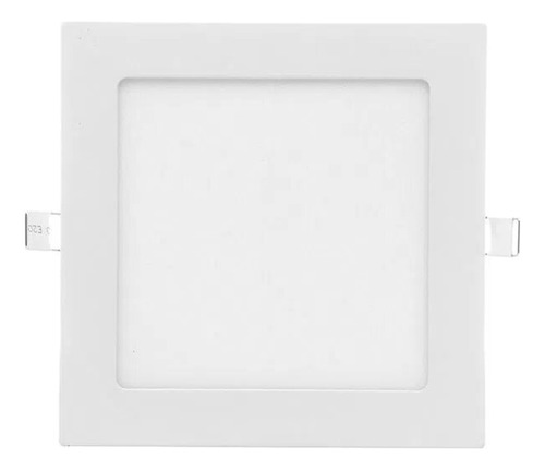 Panel Plafon Led Sica Techo 12w Cuadrado Embutir