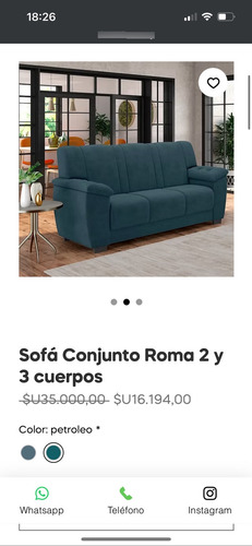 Sillón De 3 Cuerpos (se Compró Hace 5 Días) (Usado)