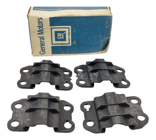 Kit 4 Guias Para-choque Traseiro Monza 91/96 Gm 52254303