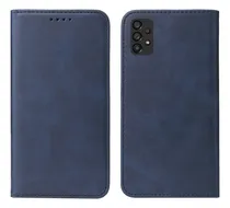 Comprar Funda Para Xiaomi Poco X4 Gt Flip Cover Azul Antishock