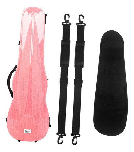 Estuche For Violín 4/4, Correas Ajustables Con Higrómetro
