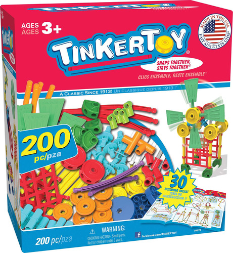 Modelo De Tinkertoy 30 Juego Del Edificio Súper (200 Pieza)