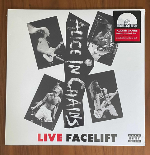 Alice In Chains - Live Facelift Lp Vinyl Vinil Rsd Numerado