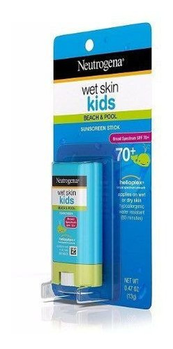 Neutrogena Wet Skin Kids Fps 70 Resistente Água - 2 Unid