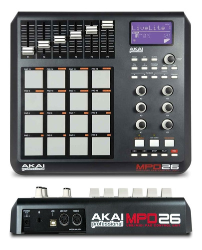 Akai Mpd26 Professional Midi Physical Controlle