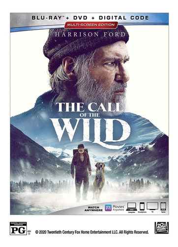 Blu-ray + Dvd The Call Of The Wild / El Llamado Salvaje