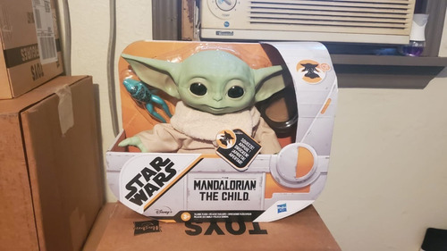 Baby Yoda The Child Star Wars Peluche Con Sonidos 19cm