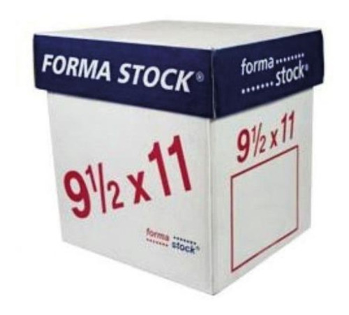 Papel Formastock Blanco 9.5 X 11 1tanto C/3000 Tb0001 /v