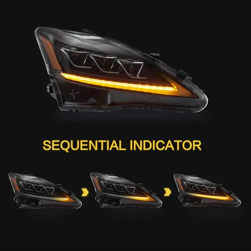 Conjunto De Luces Vland Para Lexus Sedan Xe20 Is250 Is350 20