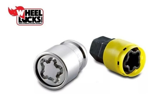 Imagen 2 de 5 de Tuercas De Seguridad Jeep Wrangler Cherokee Grand Cherokee