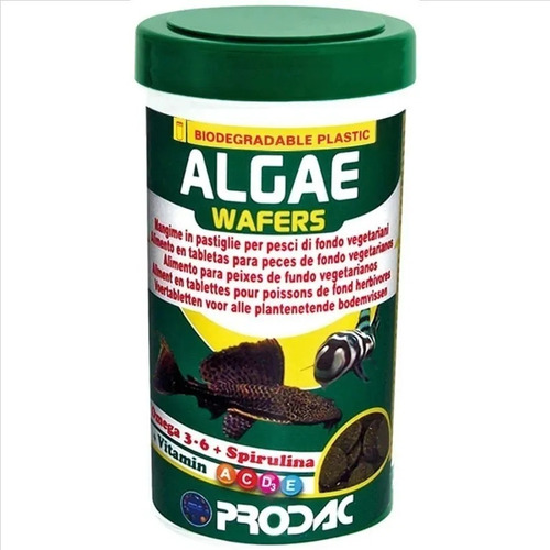 Alimento Prodac Algae Wafers P Peces De Fondo 50gs Envios