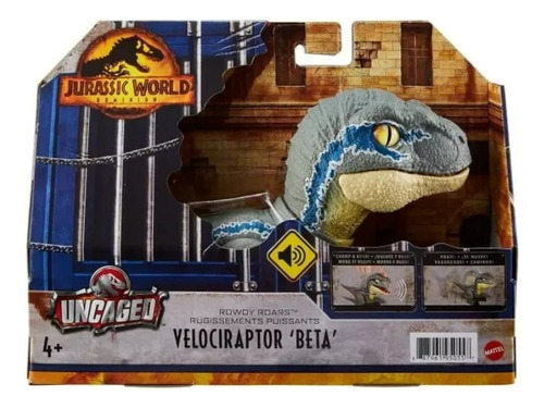 Jurassic World Roady Roars Dinos Interactivos Gwd69 Mattel