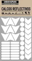 Comprar  Calcos Y Stickers Reflectivos Para Bicicletas Flechas