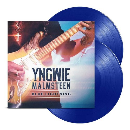 Lp Vinil Yngwie Malmsteen Blue Lightning 180g Duplo Color