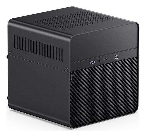 Jonsbo N2 Black Nas Itx Case 5+1 Mini Estuche De Aluminio De