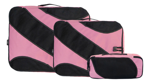 Set Organizador De Ropa Para Valija Viaje Bolsas Con Cierre