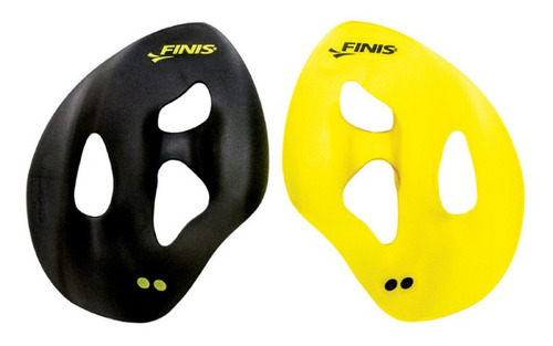 Paddle Natación Finis Strapless Isolation Amarillo 1.05.033