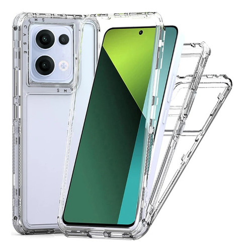 For Oppo Reno 13 5g Rudo Uso Celular Funda Case Clear Transparente