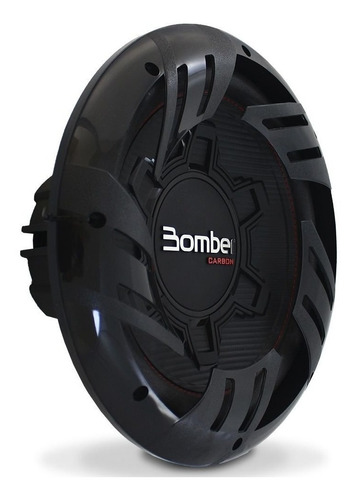 Woofer Bomber Carbon 12 250w Rms Bobina Simple 4 Ohms