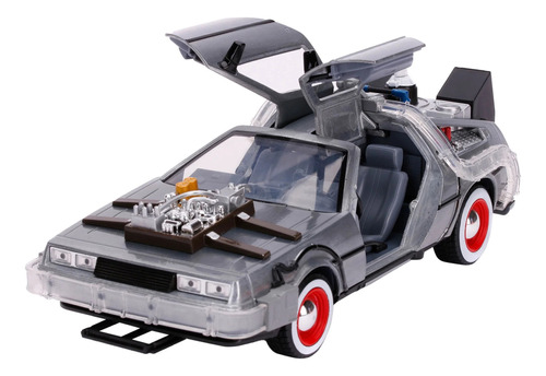 Back To The Future 3 - Delorean Escala 1-24 Con Luces