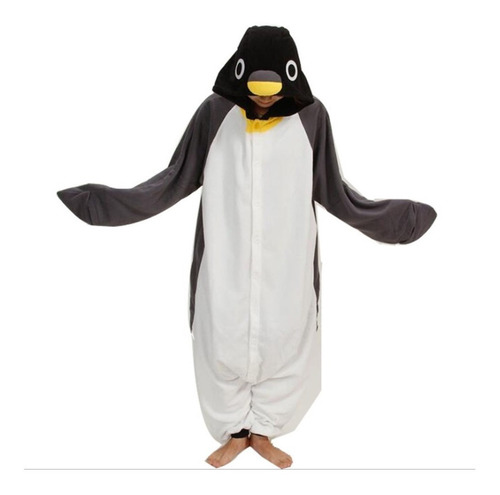 Pijama Kigurumi Con Encantadores Pingüinos Antárticos