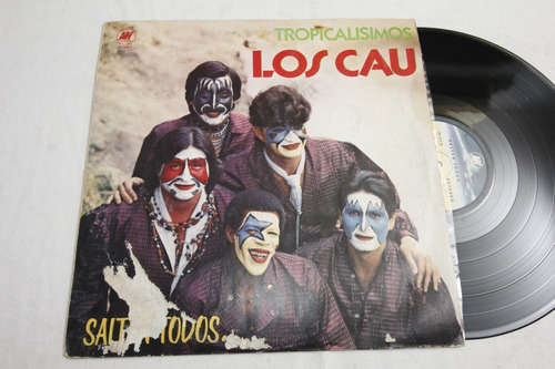 Vinilo Los Cau Salten Todos 1988 Kiss Chamamé Tropical