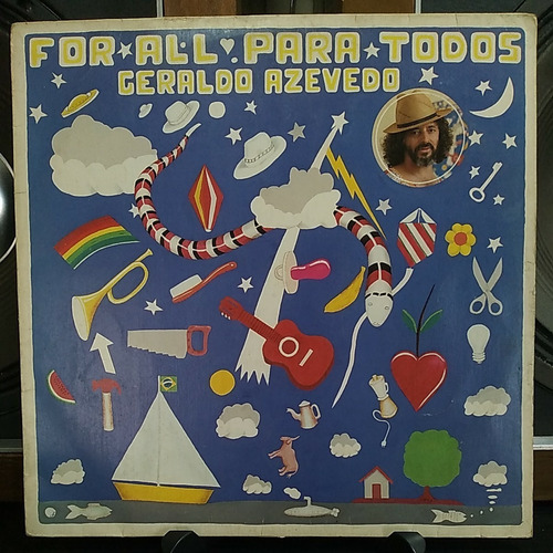Lp Geraldo Azevedo - For All Para Todos 1982