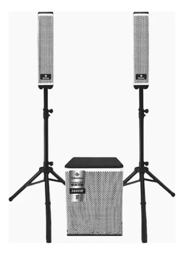 Caixa Amplificada Waldman Torre Ativa De 12 Pol Kpt2-1264