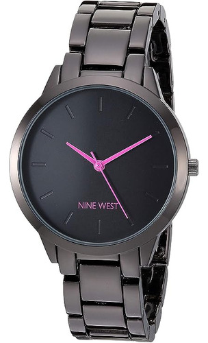 Nine West ® Reloj De Diseñador 36mm Mano Mujer 24345prgy Ev