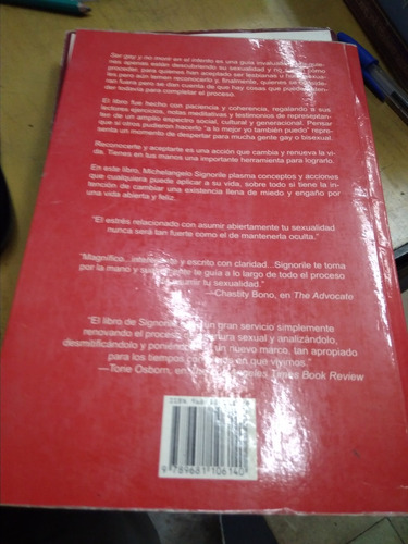 Ser Gay Y No Morir En El Intento M. Signorile (Usado)