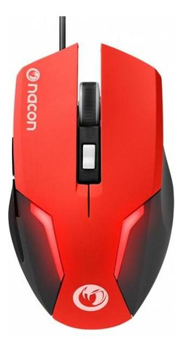Nacon Gaming Mouse Gm105 2400dpi - Cabo 1,5m C/ Fio,vermelho Cor Vermelho