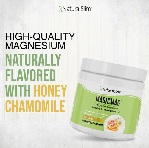 Natural Slim Magnesium Citrate 8 Oz. Entrega Inmediata