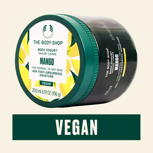 Body Yogurt The Body Shop Mango 200 Ml Para Piel Normal A Se