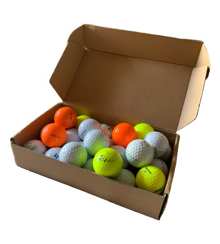 Caja X 15 Bolas De Golf Recicladas Tipo B (Reacondicionado)