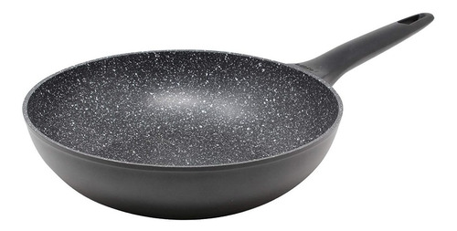 Sarten Wok Premium Antiadherente Granito Pedrini 28cm 