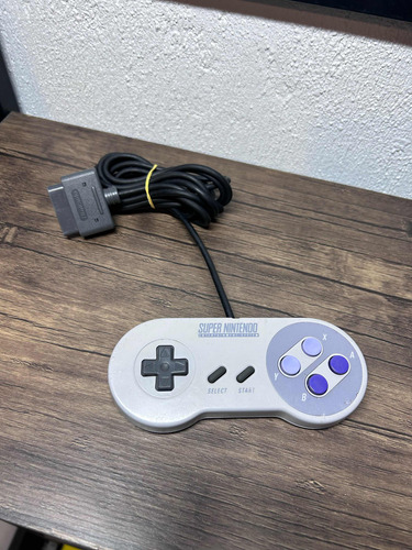 Control Snes Original Nintendo Consola De Los 90s