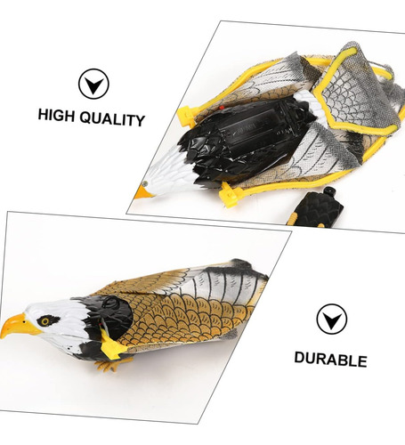 3-piece Electric Hanging Sounding Bird Repeller