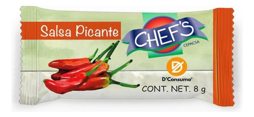 Salsa Picante Caja 200 Piezas