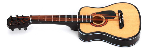 Decoración De Guitarra Miniatura Adornos Mini Instrumentos M