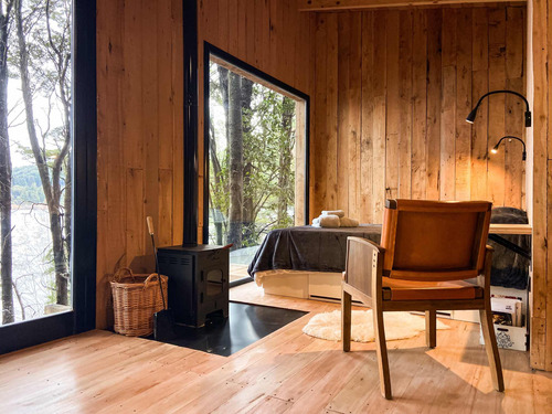 Alquiler Bariloche. Tiny House Sobre Lago Nahuel Huapi