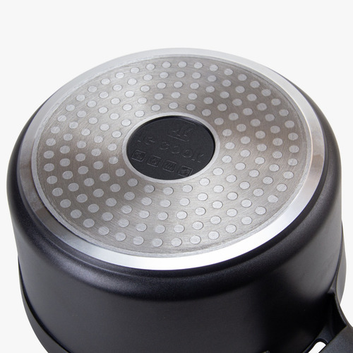 Panela Caçarola Não Gruda Faz Bolo Lecook 24 4,5l Cobrepreta