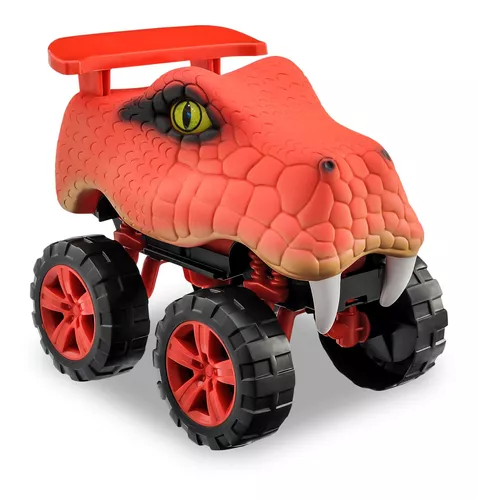 Garotinho Brincando Em Um Carro Off Road De Brinquedo Com Um