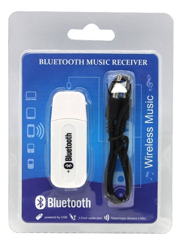 Receptor De Música Usb Bluetooth 3.5 Bluetooth