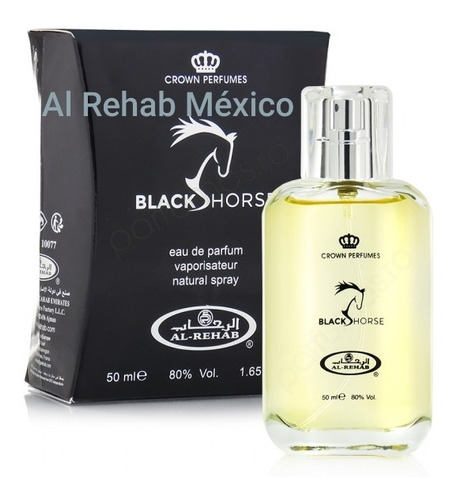 Black Horse Spray 50 Ml Perfume Árabe Al Rehab