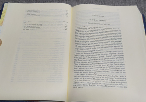 Libro Novum Testamentum Graece - Erwin Nestle Y Kurt Aland
