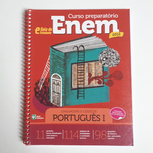 Livro Curso Preparatório Enem 2012 Português 1 E Guia C2, De E Guia Do Estudante Enem. Editora Abril Em Português