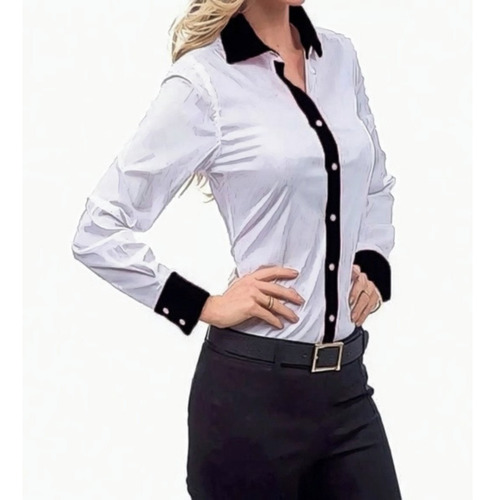 Molde Camisete Camisa Social Feminina Pp A Xxg Gola Redonda