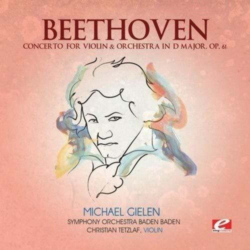 Cd Beethoven Concerto For Violin And Orchestra In D Major, 